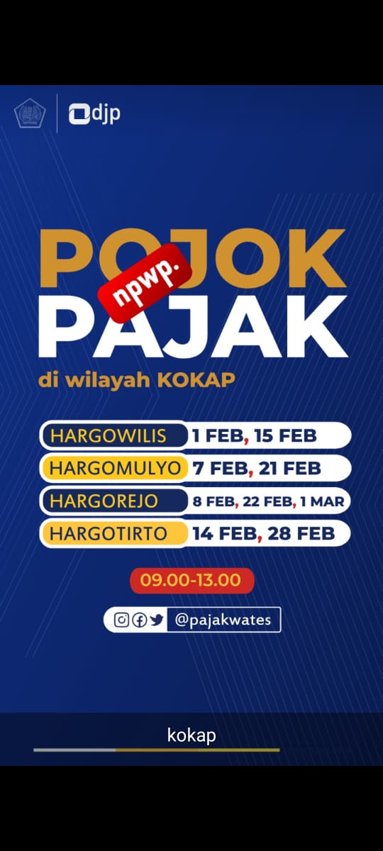 Ayo Manfaatkan Pojok Pajak di Perpustakaan Swa Pustaka Hargorejo